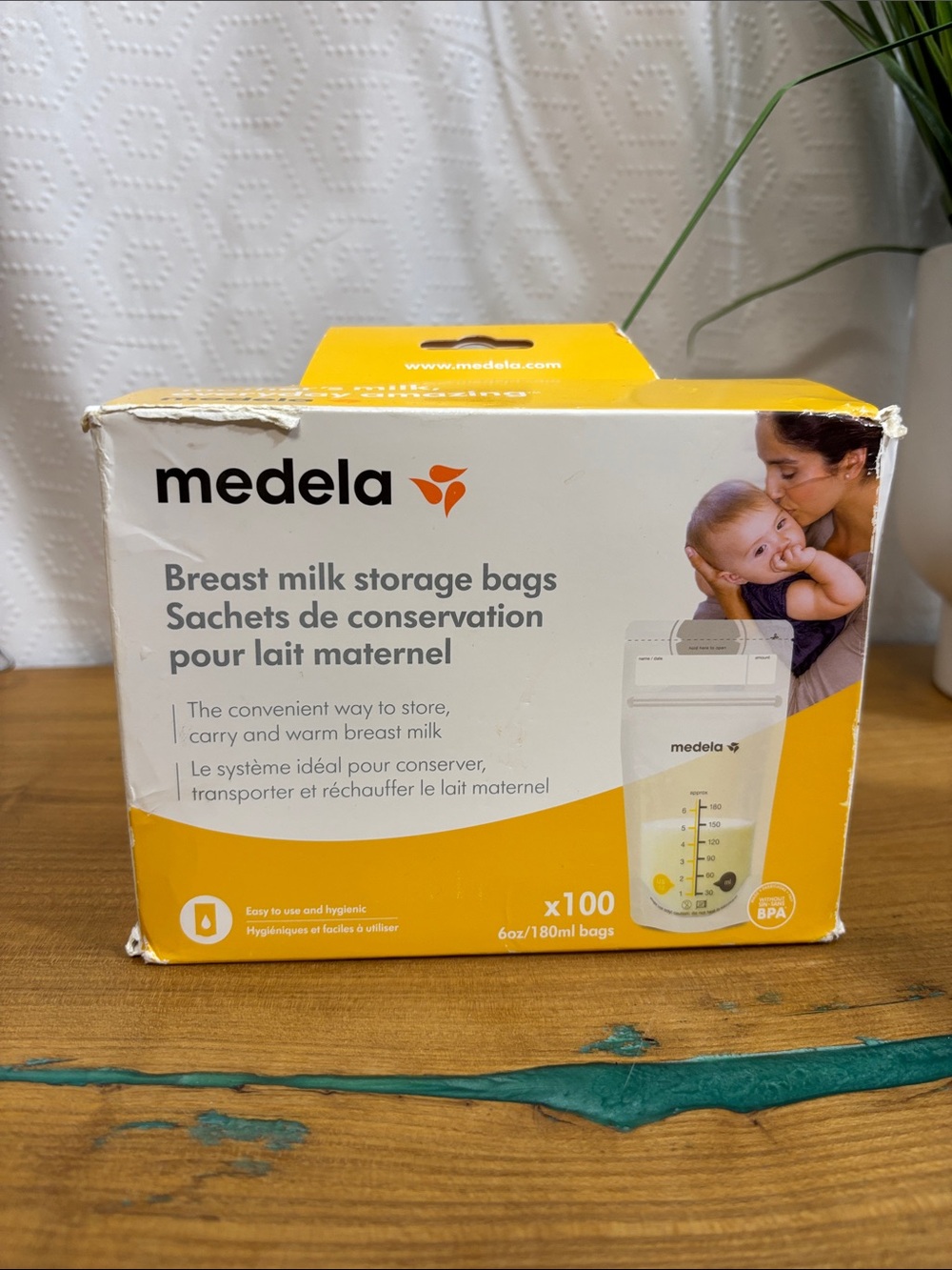 Medela Breast Milk Storage Bags 100 count